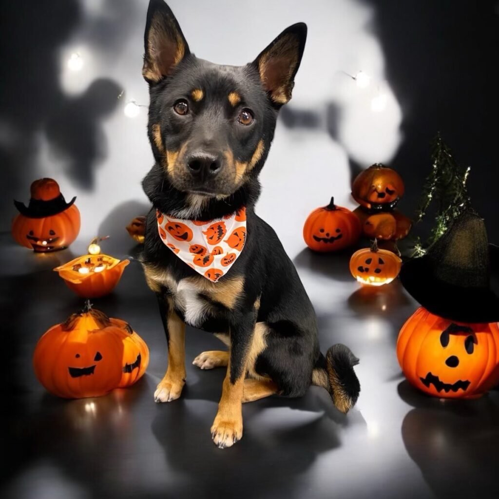 australian cattle dog harley halloween