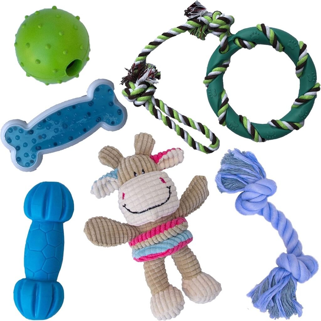 Dog Chew Toy Set Small to Medium Breeds