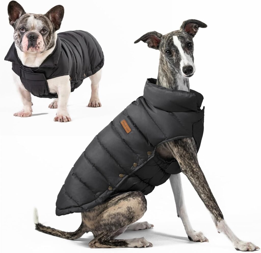 Dog Puffer Jacket Down Winter Coat Durable Outdoor Coat for Cold Dogs