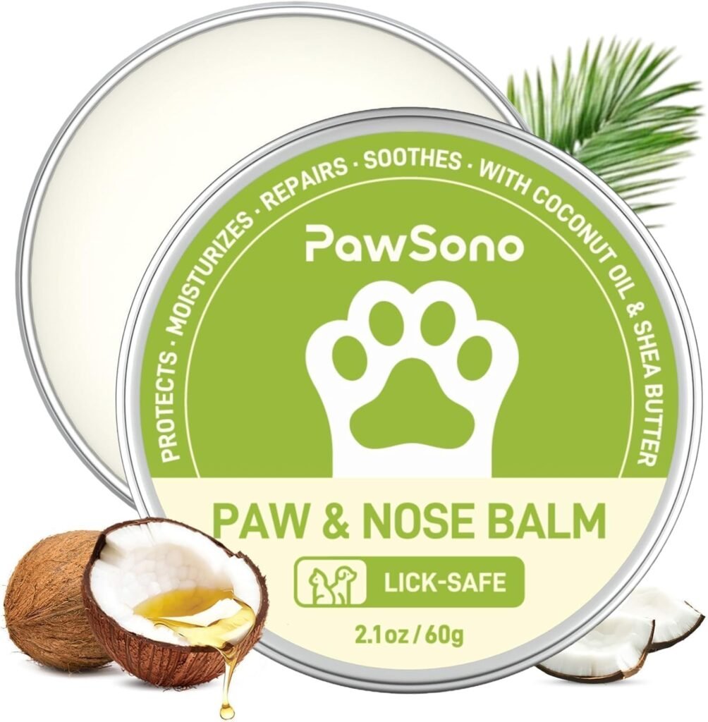 natural dog paw soother balm wax
