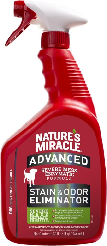 natures miracle enzymatic stain odor eliminator