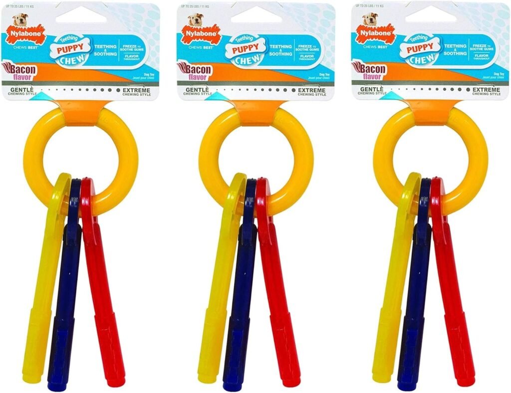 nylabone teething puppy chew