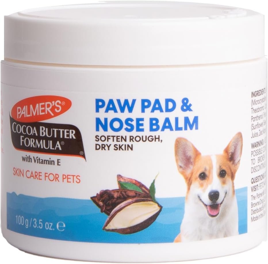 Palmers Pets Cocoa Butter Frangrance Free Paw Pad Nose Balm Dogs