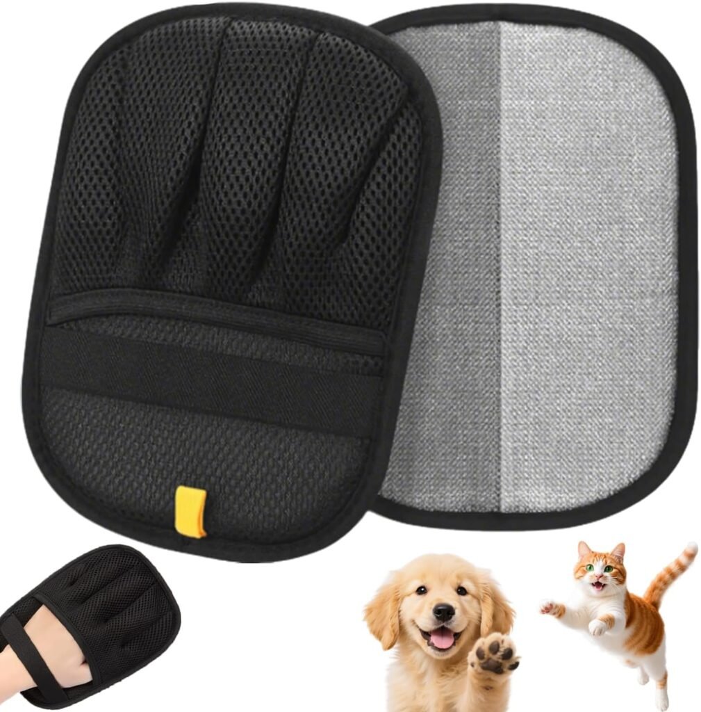 Pet Hair Removal Gloves Cats and Dogs