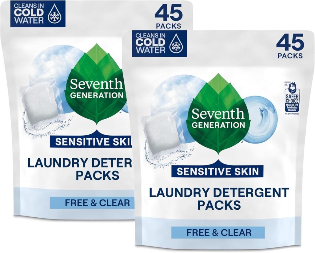seventh generation laundry detergent sensitive skin pets