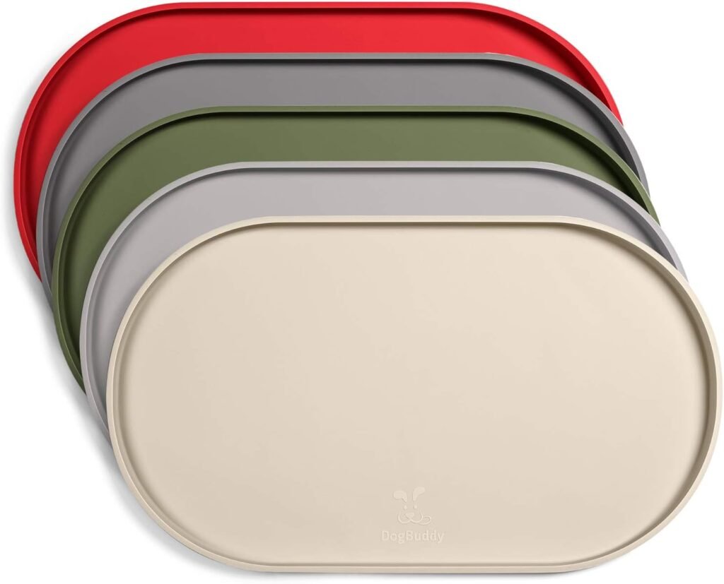 waterproof dog bowl mats